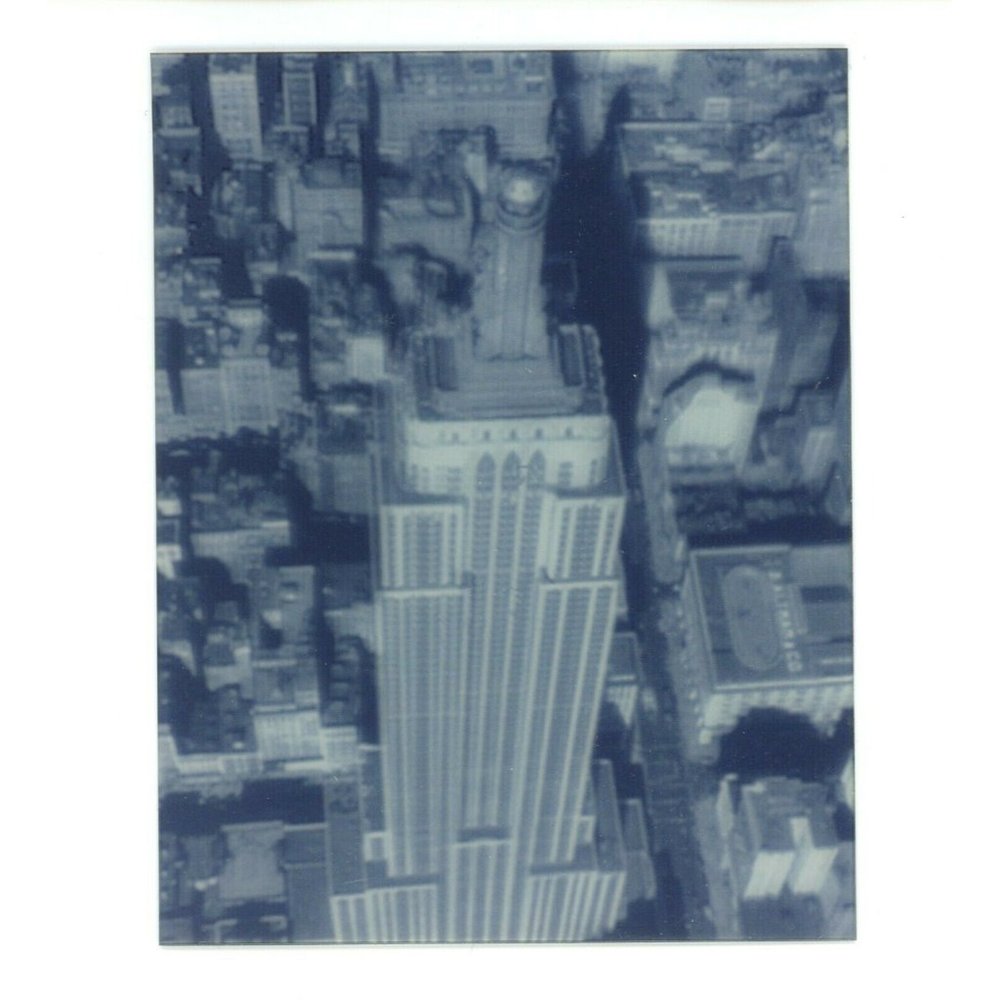 Empire State Building New York City Stereoview Reprint 3d‎ 3-d Photograph BW VTG